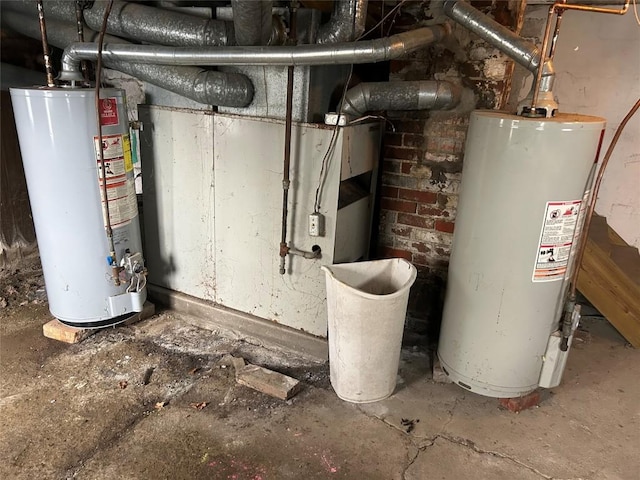 utilities with gas water heater