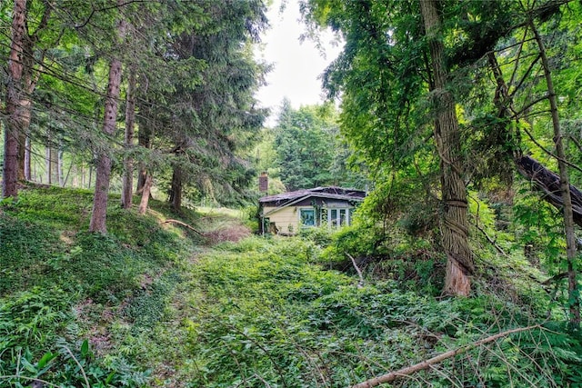 202 Marietta Ave, Fairview, PA 16415 - view of yard featuring a wooded view