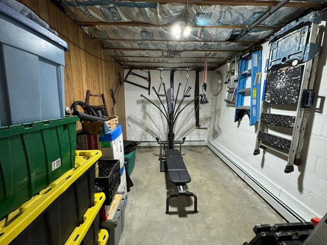 view of exercise room