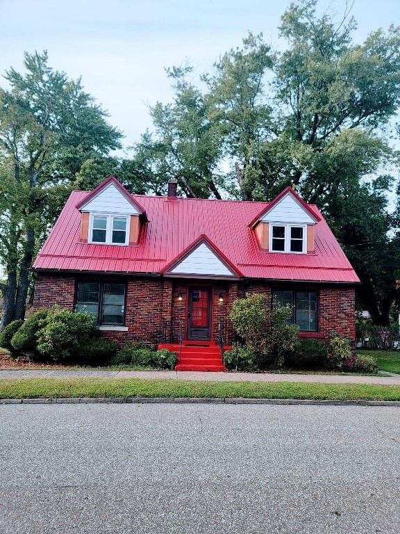 view of cape cod-style house