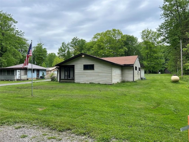 2892 Township Rd, Linesville, PA 16424 - view of side of property with a lawn