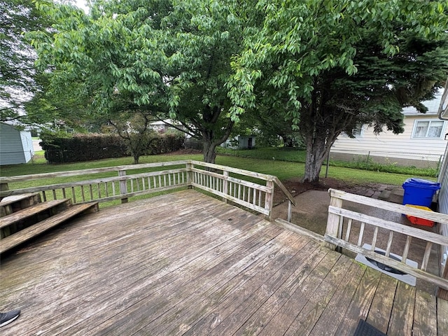 2810 E 28th St, Erie, PA 16510 - view of wooden terrace