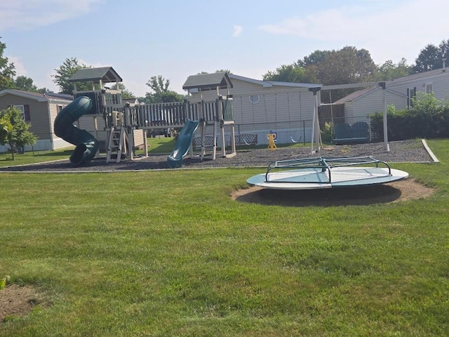 2719 Green Hill Dr, Millcreek, PA 16506 - community jungle gym with a yard