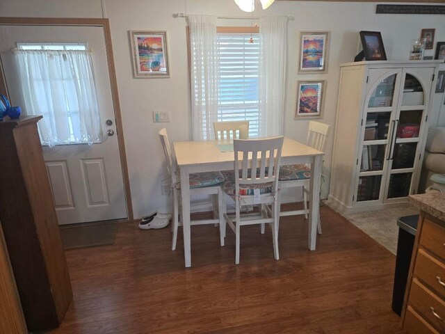 2719 Green Hill Dr, Millcreek, PA 16506 - dining area with wood finished floors
