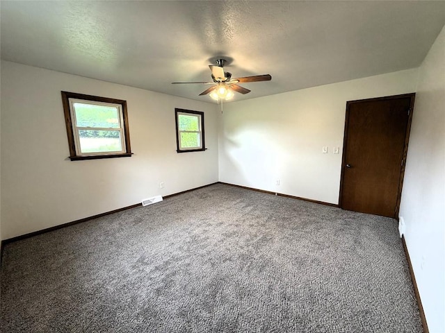 31050 US Highway 322, Cochranton, PA 16314 - unfurnished room featuring a ceiling fan, baseboards, and carpet floors