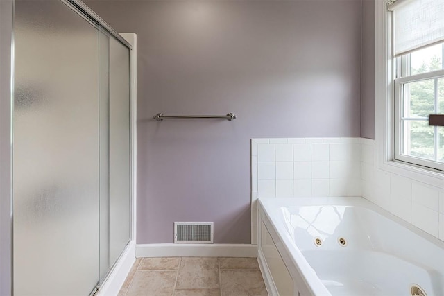 2861 S Birch Run, Millcreek, PA 16506 - bathroom with a jetted tub and a shower stall