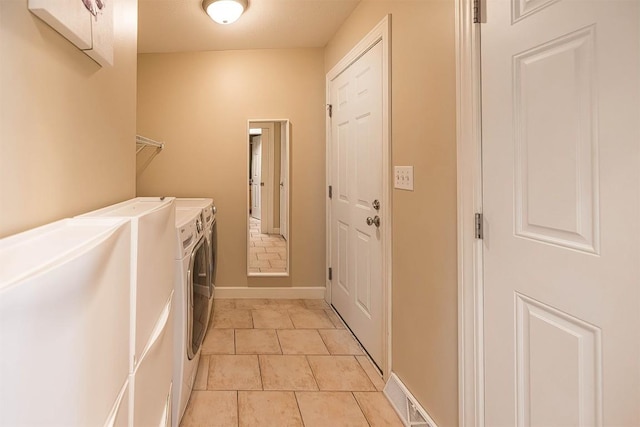 2861 S Birch Run, Millcreek, PA 16506 - washroom featuring washer and dryer and light tile patterned flooring