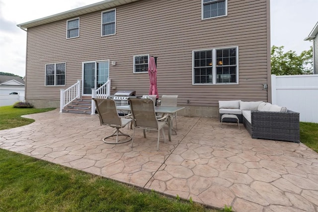 2861 S Birch Run, Millcreek, PA 16506 - view of patio with outdoor lounge area and outdoor dining area