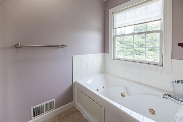 2861 S Birch Run, Millcreek, PA 16506 - full bathroom with a tub with jets and tile patterned floors