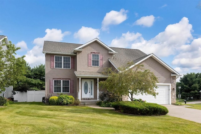 2861 S Birch Run, Millcreek, PA 16506 - traditional home featuring driveway, an attached garage, and a shingled roof