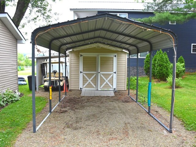 10987 Henry St, Conneaut Lake, PA 16316 - view of shed