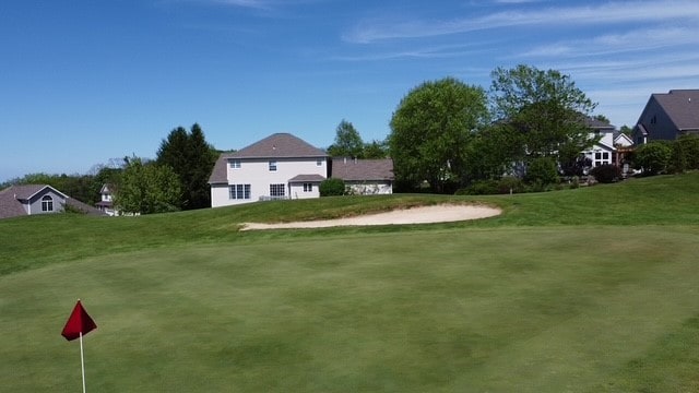 3706 Harbor Ridge Trl, Erie, PA 16510 - surrounding community featuring view of golf course and a lawn