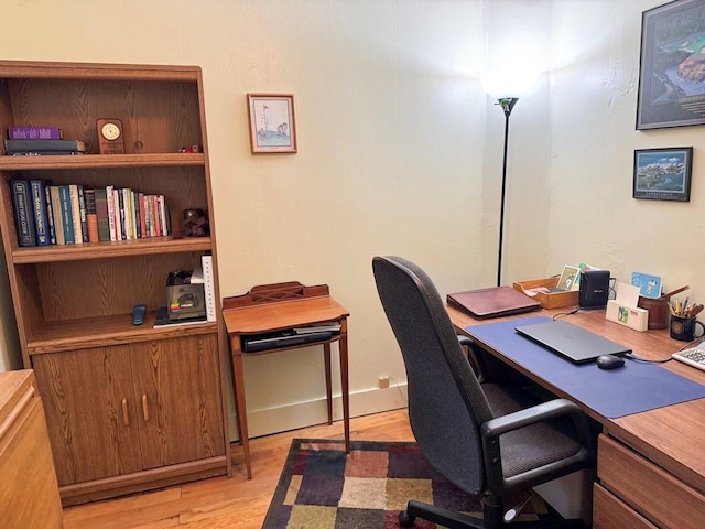 105 Hickory St, Edinboro, PA 16412 - office area featuring light wood-style flooring