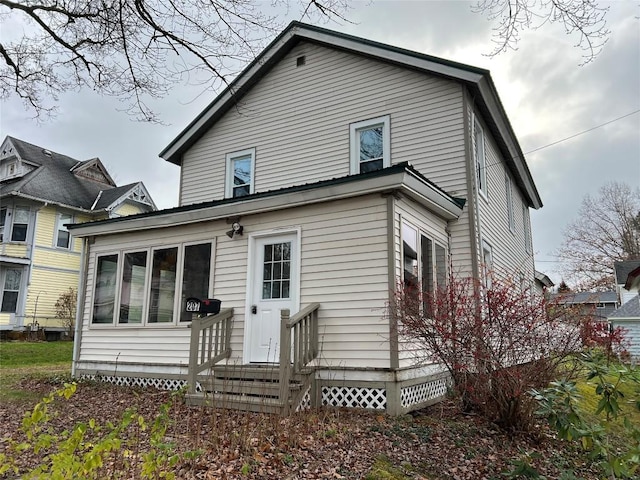 view of back of house