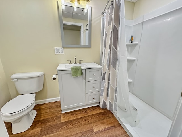 7723 Redbud Trl, Fairview, PA 16415 - full bath featuring vanity, wood finished floors, and shower / bath combination with curtain