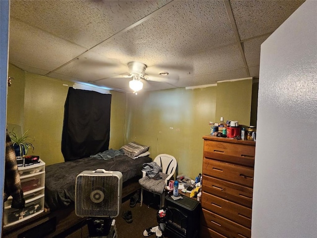 402 Reed St, Erie, PA 16507 - bedroom with a drop ceiling and ceiling fan