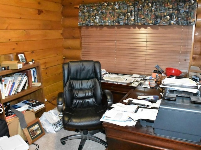 view of office