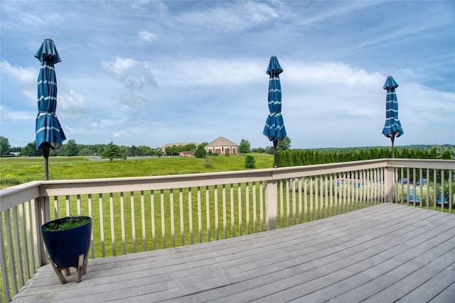 6020 Pebble Creek Dr, Fairview, PA 16415 - wooden terrace with a lawn