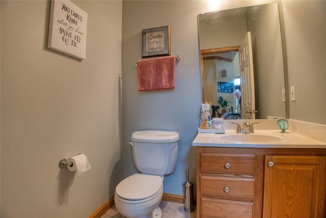 6020 Pebble Creek Dr, Fairview, PA 16415 - bathroom with toilet and vanity