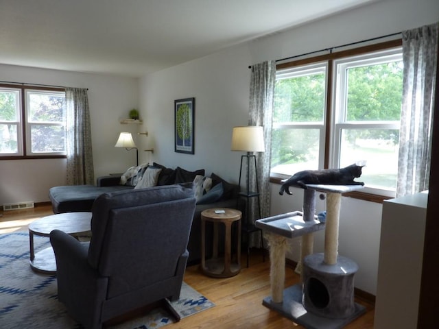 3404 Rustic Ln, Erie, PA 16506 - living room featuring plenty of natural light and wood finished floors