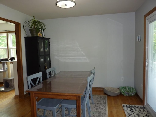 3404 Rustic Ln, Erie, PA 16506 - dining room featuring wood finished floors and plenty of natural light