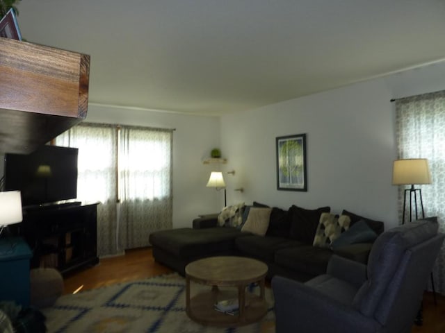 3404 Rustic Ln, Erie, PA 16506 - living room with wood finished floors