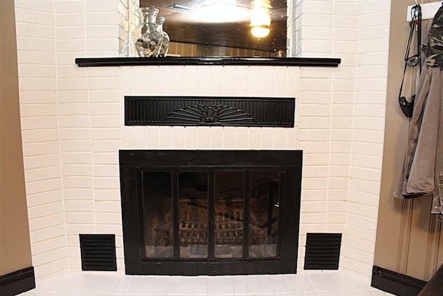 6361 Cherry Ext, Erie, PA 16509 - detailed view of a fireplace