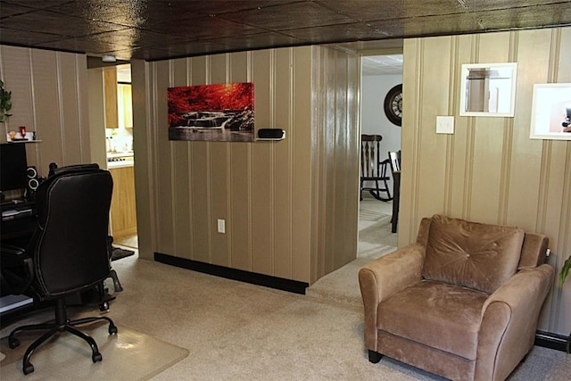 6361 Cherry Ext, Erie, PA 16509 - office area featuring carpet flooring