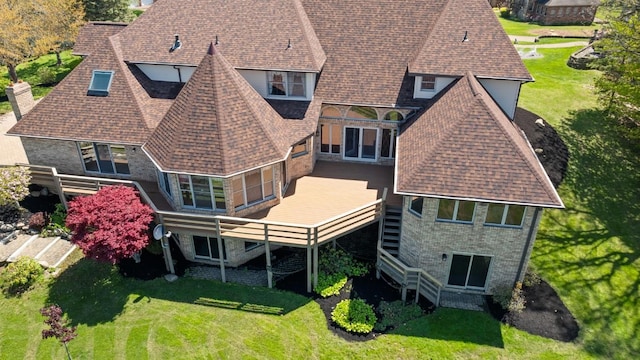 100 Fox Hollow Ln, Harborcreek, PA 16511 - view from above of property