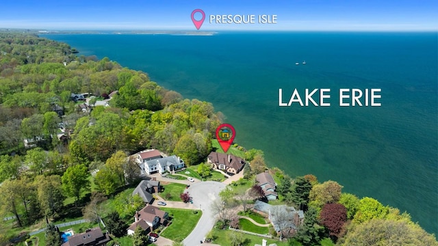100 Fox Hollow Ln, Harborcreek, PA 16511 - view of property location featuring a large body of water and nearby suburban area