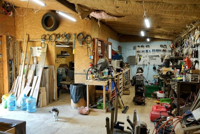 17315 Phelps Rd, Linesville, PA 16424 - miscellaneous room with a workshop area