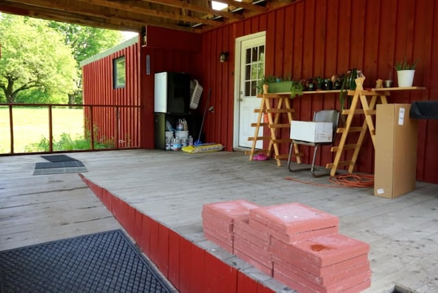 17315 Phelps Rd, Linesville, PA 16424 - view of wooden deck