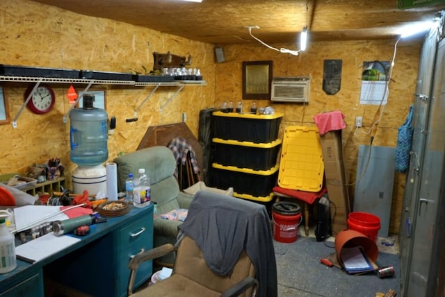 17315 Phelps Rd, Linesville, PA 16424 - storage room featuring a wall mounted AC