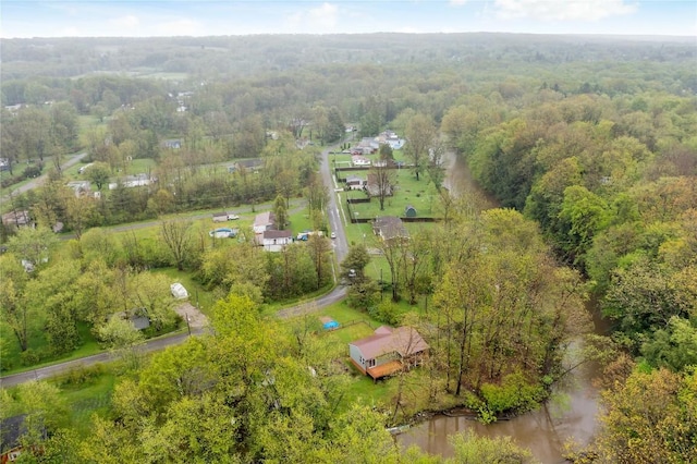 2629 River Dr, Jamestown, PA 16134 - drone / aerial view of a heavily wooded area