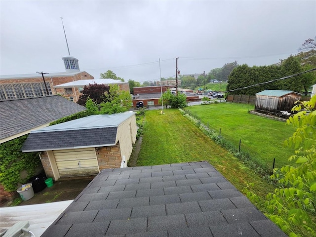 3829 Parade Blvd, Erie, PA 16504 - view of yard with a garage, an outdoor structure, and driveway