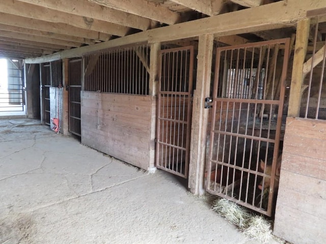 view of stable