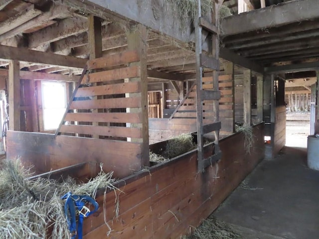 view of stable