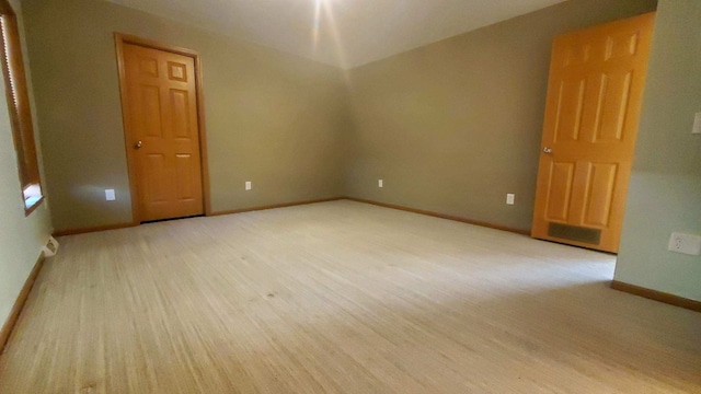 view of empty room