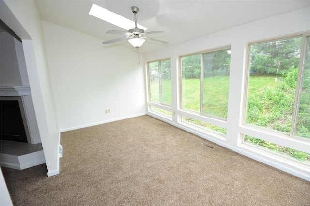 4140 Wood Hills Dr Unit C44, Erie, PA 16510 - unfurnished sunroom with a skylight