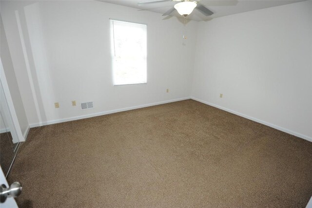 4140 Wood Hills Dr Unit C44, Erie, PA 16510 - carpeted empty room featuring ceiling fan and baseboards
