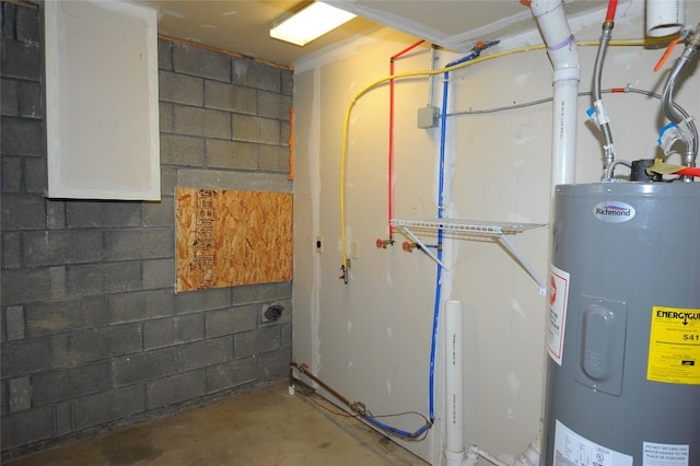 4140 Wood Hills Dr Unit C44, Erie, PA 16510 - utility room featuring electric water heater