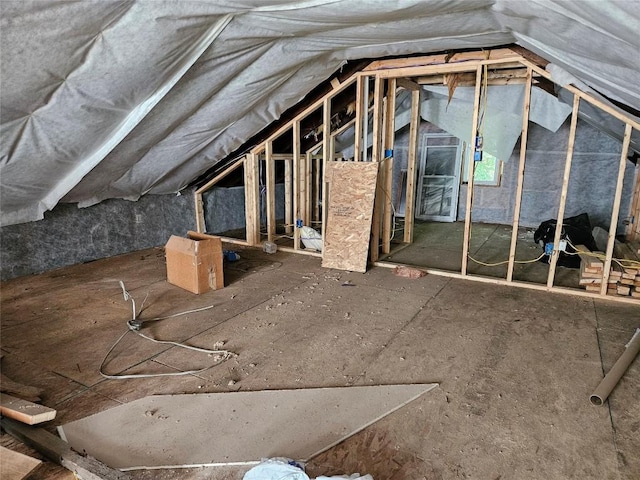 448 W 19th St, Erie, PA 16502 - view of unfinished attic