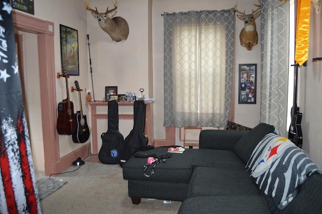 402 Main St, Saegertown, PA 16433 - view of carpeted living room