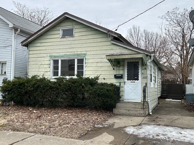 view of bungalow-style home