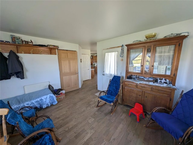 15916 Airport Rd, Linesville, PA 16424 - living area featuring wood finished floors