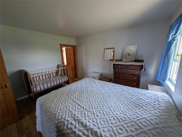 15916 Airport Rd, Linesville, PA 16424 - bedroom featuring wood finished floors