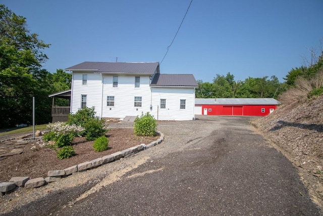 5499 Pinetree Rd, Mckean, PA 16426 - view of front of property with a metal roof