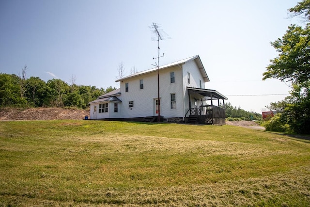 5499 Pinetree Rd, Mckean, PA 16426 - back of house with a yard