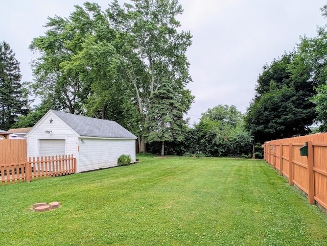 933 E 31st St, Erie, PA 16504 - view of yard featuring an outdoor structure