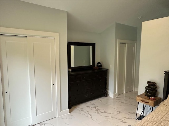 6170 Mistletoe Ave, Fairview, PA 16415 - bedroom featuring baseboards and light marble finish flooring
